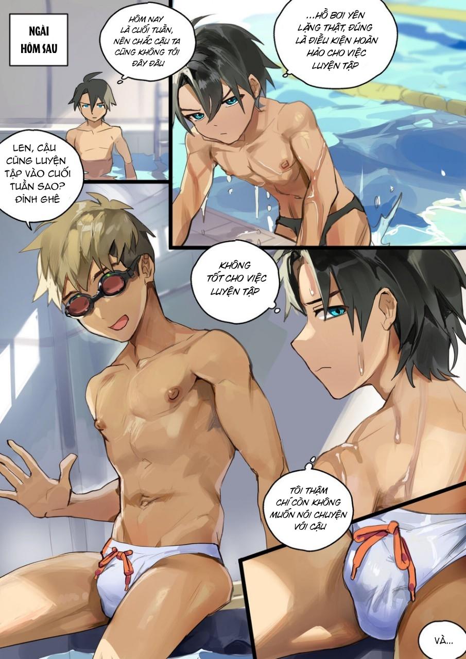 màu mè hoa lá hẹ | cg art kèm thoại chapter 49 2