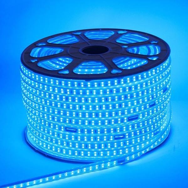 1m đèn LED dây 2 hàng 2835 , HẮT TRẦN, QUẤN CÂY, TRANG TRÍ, KÍN NƯỚC 220V
