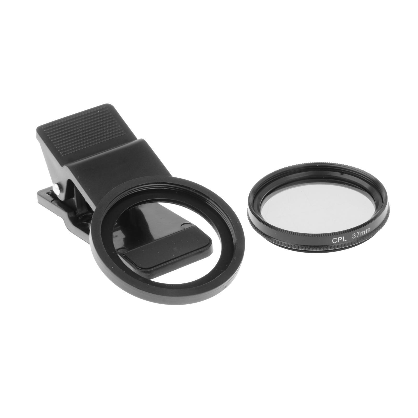 37mm Phone Camera CPL Lens, Polarized Phone Camera Lens, Polarizer Filter for Phone for Photography Accessories