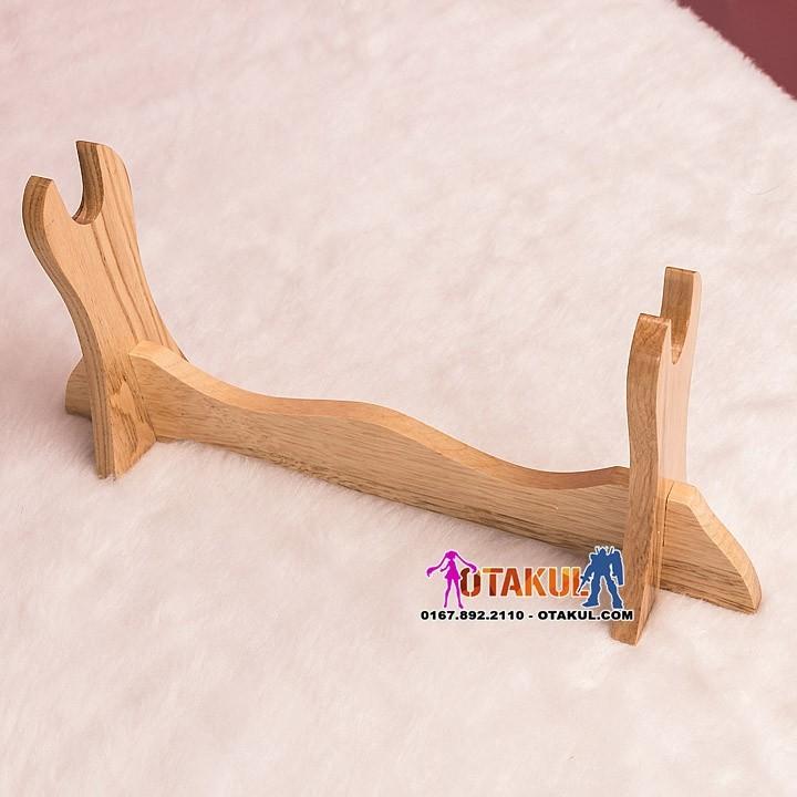 Giá Để Kiếm Gỗ Vàng từ gỗ tự nhiên bền đẹp sang trọng