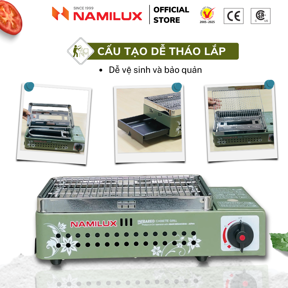 Bếp Nướng Hồng Ngoại NaMilux NH-84N / NA-24N I Tiện Lợi An Toàn Cho Mọi Gia Đình I Bảo Hành 06 Tháng I Hàng Chính Hãng