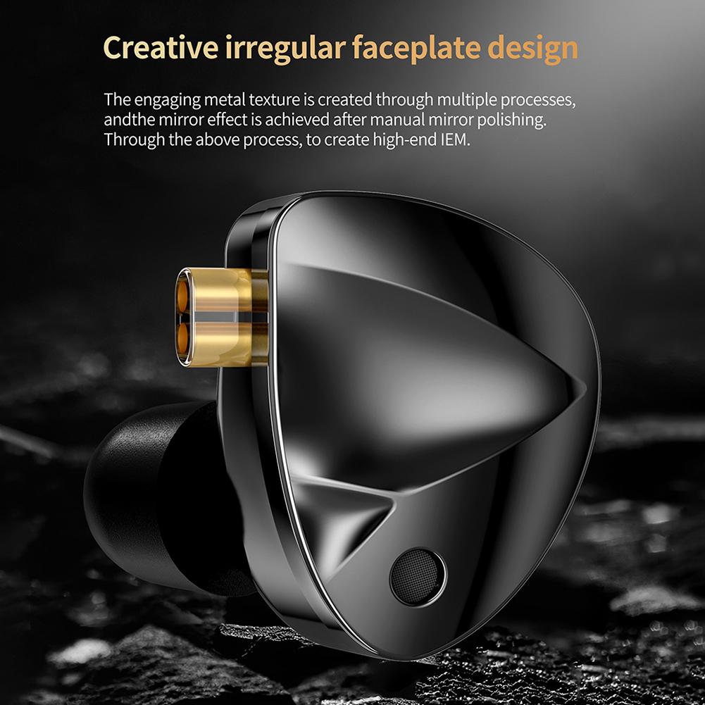 KZ D-Fi In Ear Màn hình HiFi Tai nghe Công tắc điều chỉnh 4 cấp có thể tùy chỉnh Tai nghe Thiết kế mạch mạng Zobel Tai nghe Màu sắc: D-Fi KHÔNG CÓ MIC