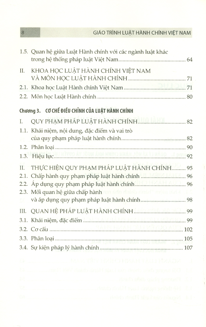 Giáo Trình Luật Hành Chính Việt Nam - GS. TS. Phạm Hồng Thái, TS. Nguyễn Minh Hà - Tái bản - (bìa mềm)