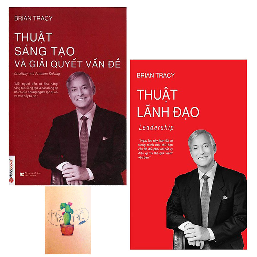 Combo Thuật Lãnh Đạo ,Thuật Sáng Tạo Và Giải Quyết Vấn Đề ( Tặng Kèm Sổ Tay )