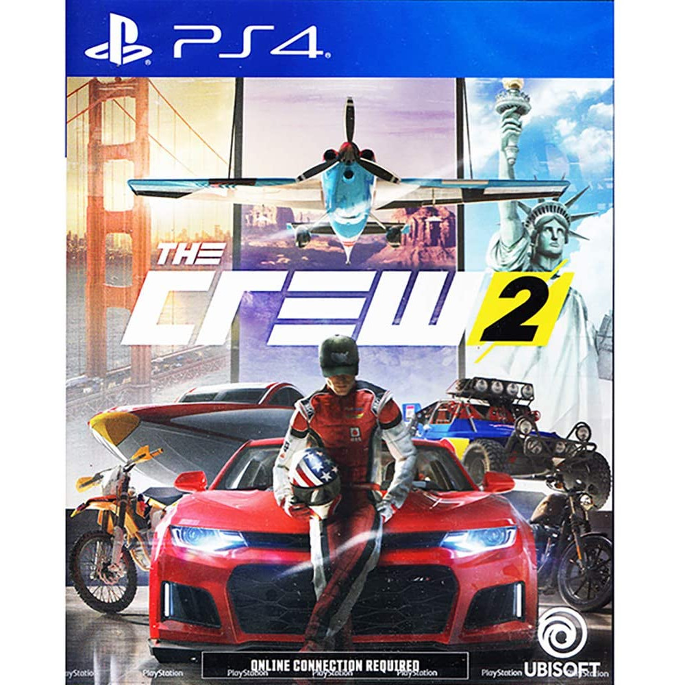 Đĩa Game PS4 The Crew 2 Hệ Asia - Hàng Nhập Khẩu