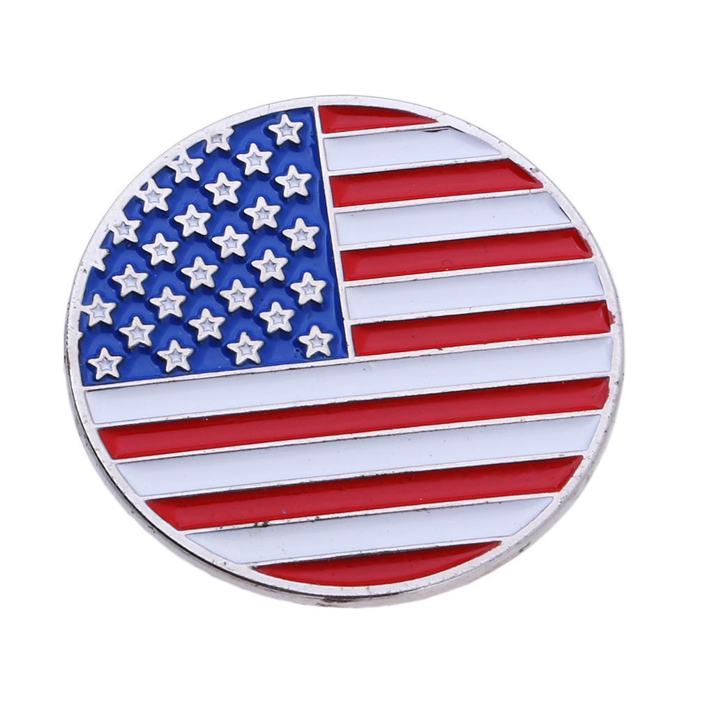 Golf Club Ball Marker and Golf Hat Clip - Perfect Gift for Men Women Golfer