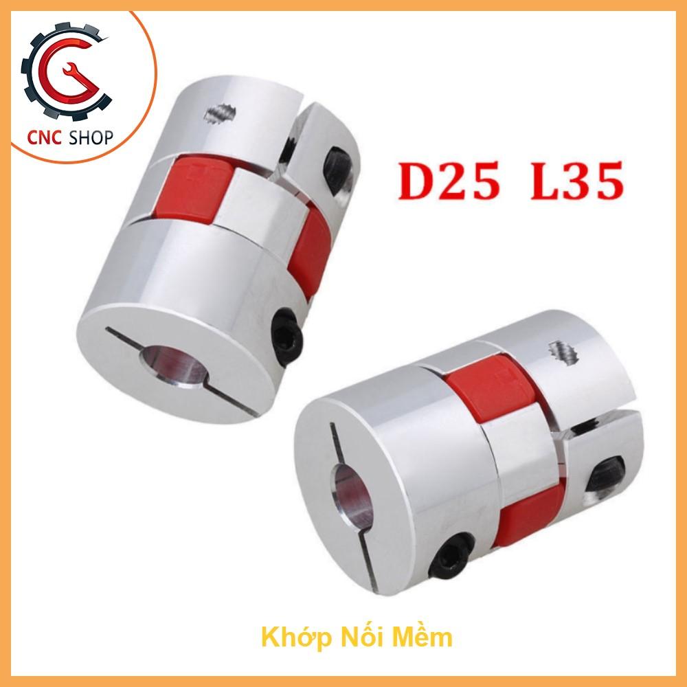 Khớp nối mềm D25L35 8x8mm