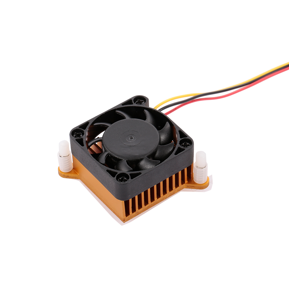 Quạt Tản Nhiệt Nhôm 4cm Bo Mạch Chủ Nam / Bắc, Màu Vàng