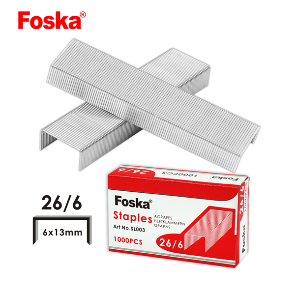 Combo 10 hộp đạn ghim (26/6) Foska SL003