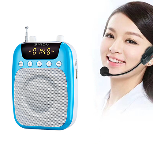 Máy trợ giảng không dây SHIDU kết nối bằng tần số cao cấp, mic trợ giảng cho giáo viên và hướng dẫn viên du lịch, loa trợ giảng cài áo tiện lợi, Hàng nhập khẩu