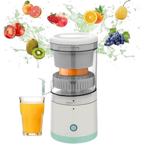 Máy Ép Cam Cao Cấp Không Dây Tự Động Ép Hoa Quả, Trái Cây Có Tích Hợp Sạc Bằng Dây Sạc USB Tiện Dụng