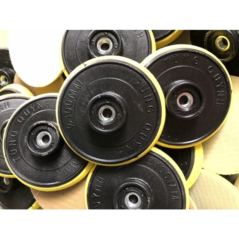 ️Đế chà nhám,Bánh chà nhám nhựa tròn có gai 100mm,125mm