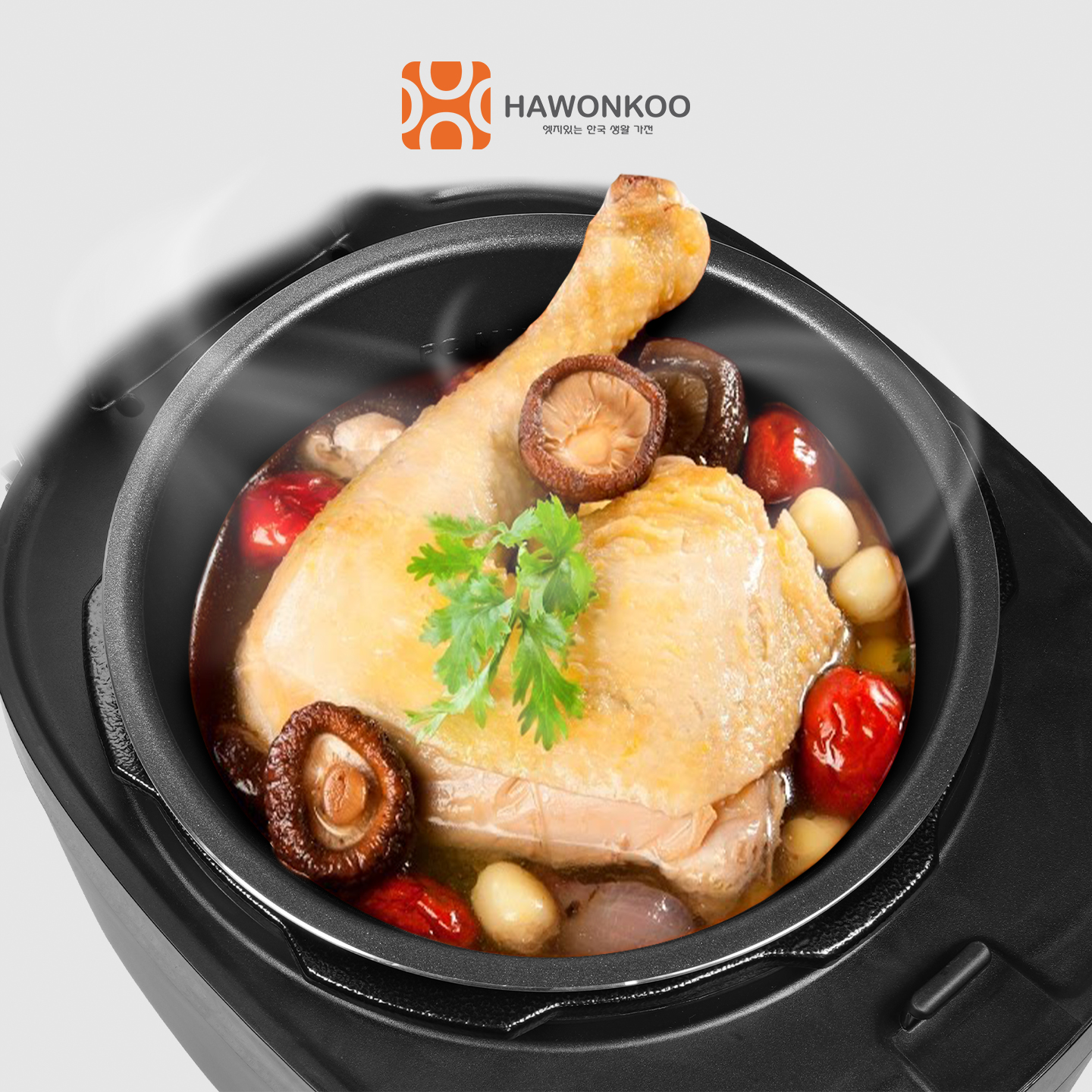 Nồi Cơm Điện Tử Cao Tần HAWONKOO RCH-152 1,5 Lít Nấu Cơm Ngon Hàng Chính Hãng Bảo Hành 12 Tháng - Thương hiệu Hàn Quốc