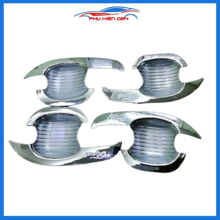 Ốp hõm mạ crom Everest 2008-2009-2010-2011-2012-2013-2014-2015 sáng bóng chống trầy bảo vệ cửa xe ô tô