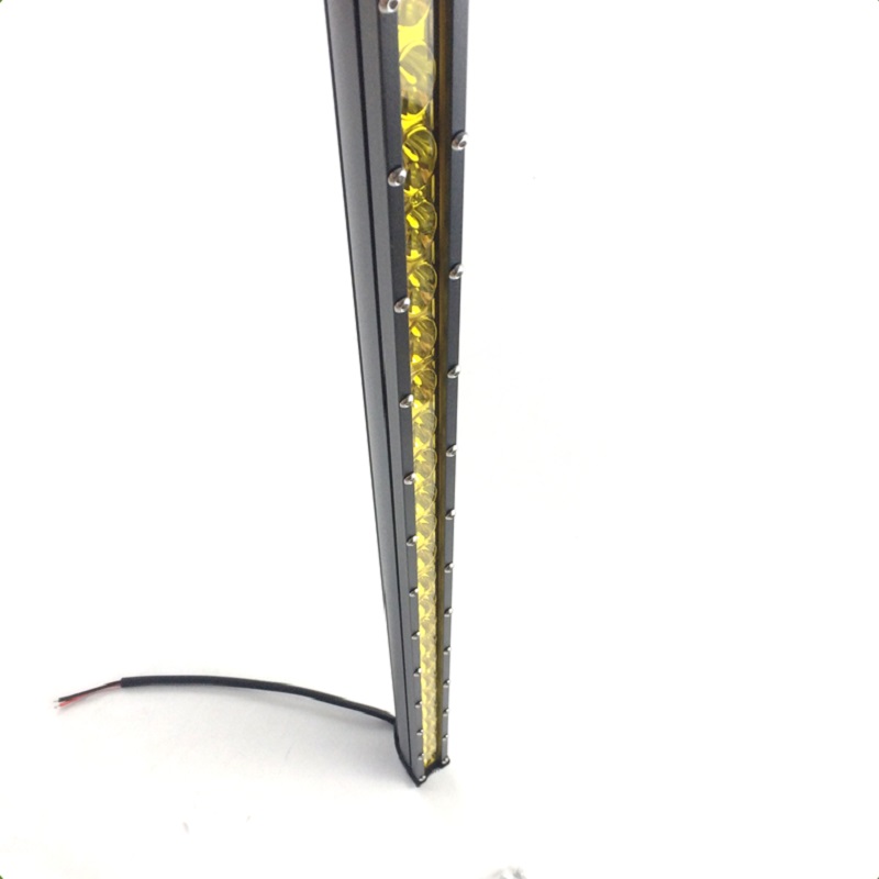 Đèn pha Led bar 24 bóng dài dành cho ôtô (ánh sáng vàng)