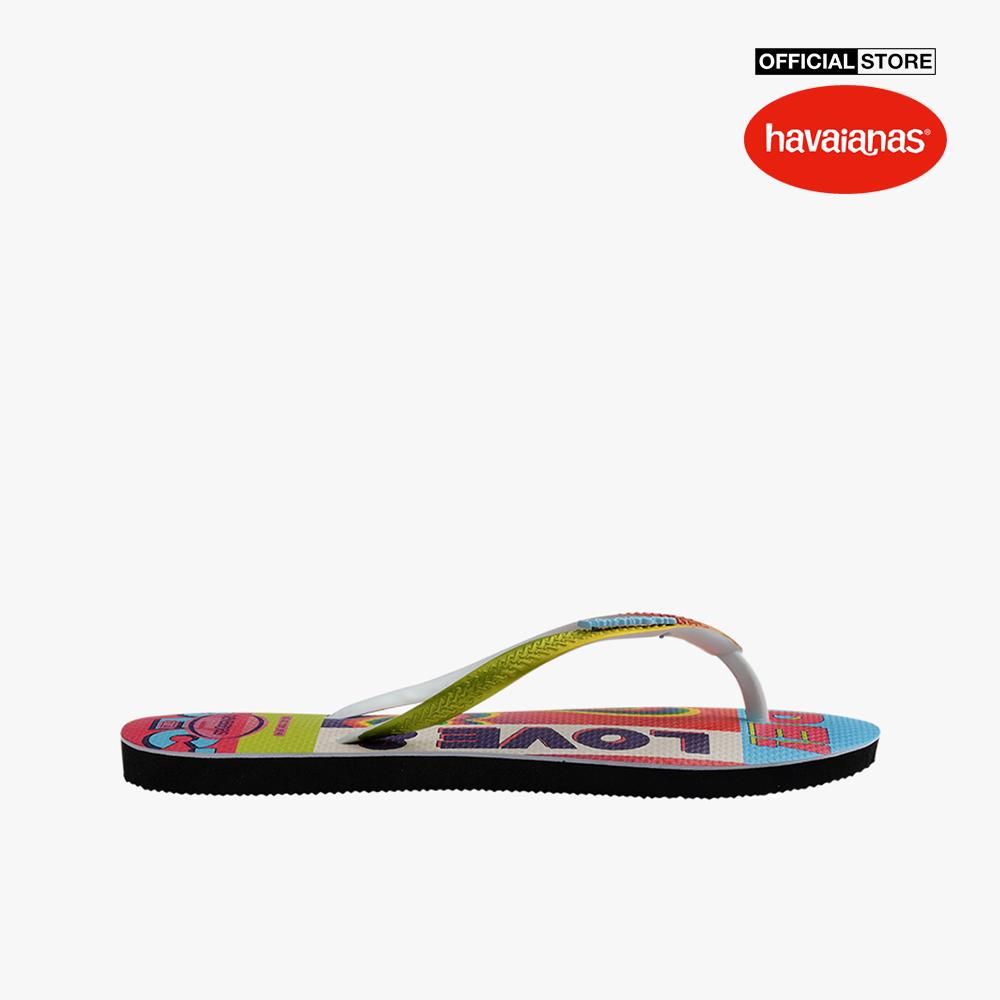 HAVAIANAS - Dép nữ Slim Pride Rainbow 4146922