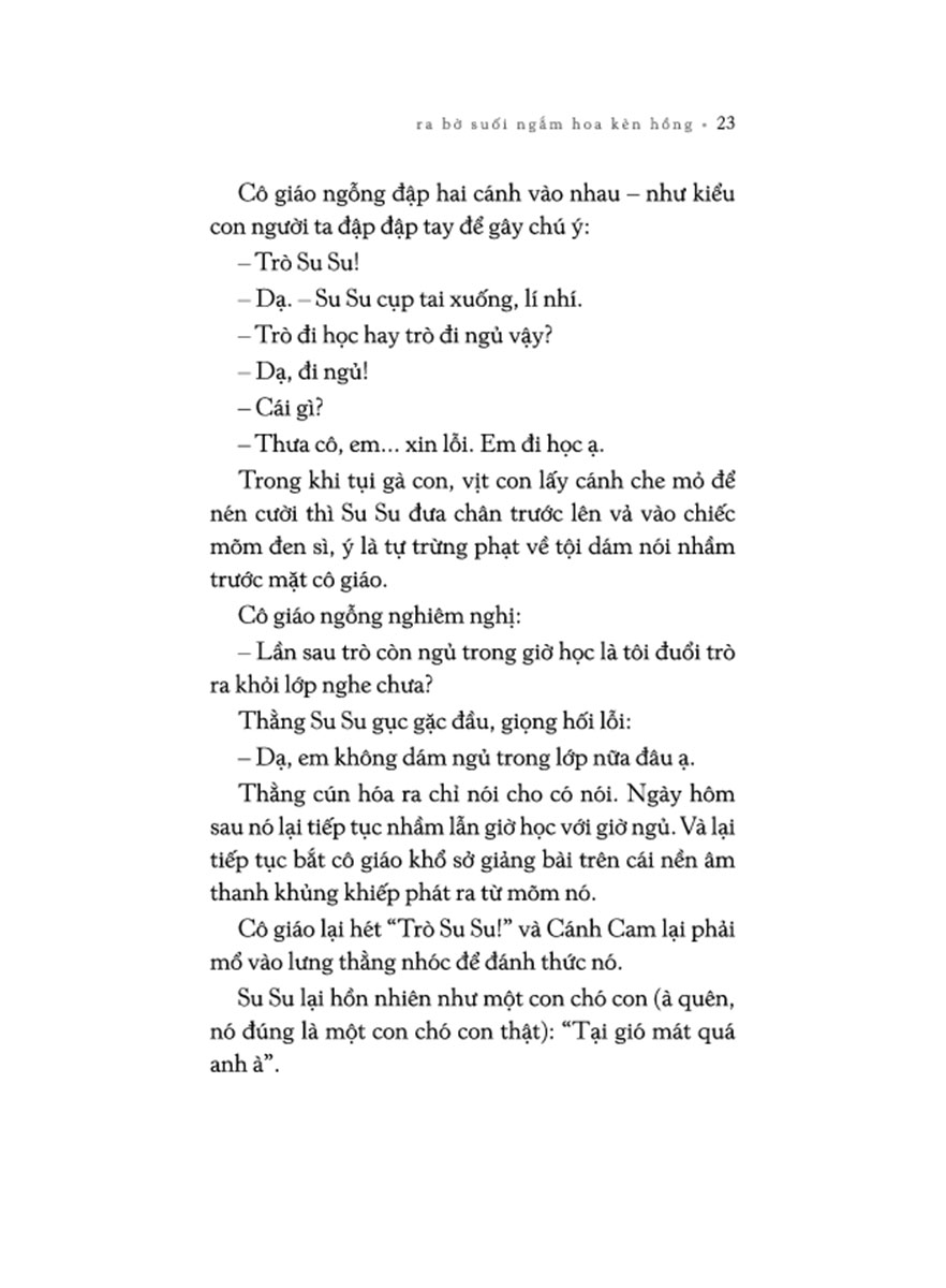 Ra Bờ Suối Ngắm Hoa Kèn Hồng _TRE