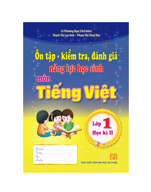 Sách - ôn tập kiểm tra đánh giá năng lực học sinh môn tiếng việt 1 học kì 2