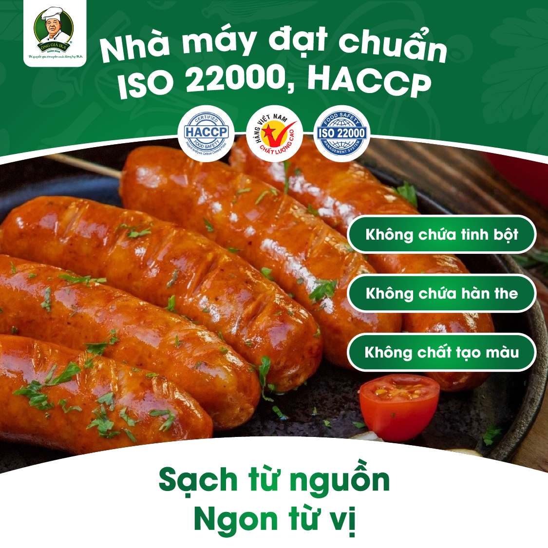 [Chỉ Giao Hà Nội] Xúc xich Klobasa 500g