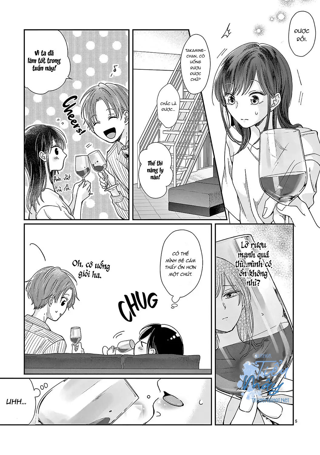 đồng nghiệp ưu tú phát hiện ra điểm yếu của tôi chapter 5 5
