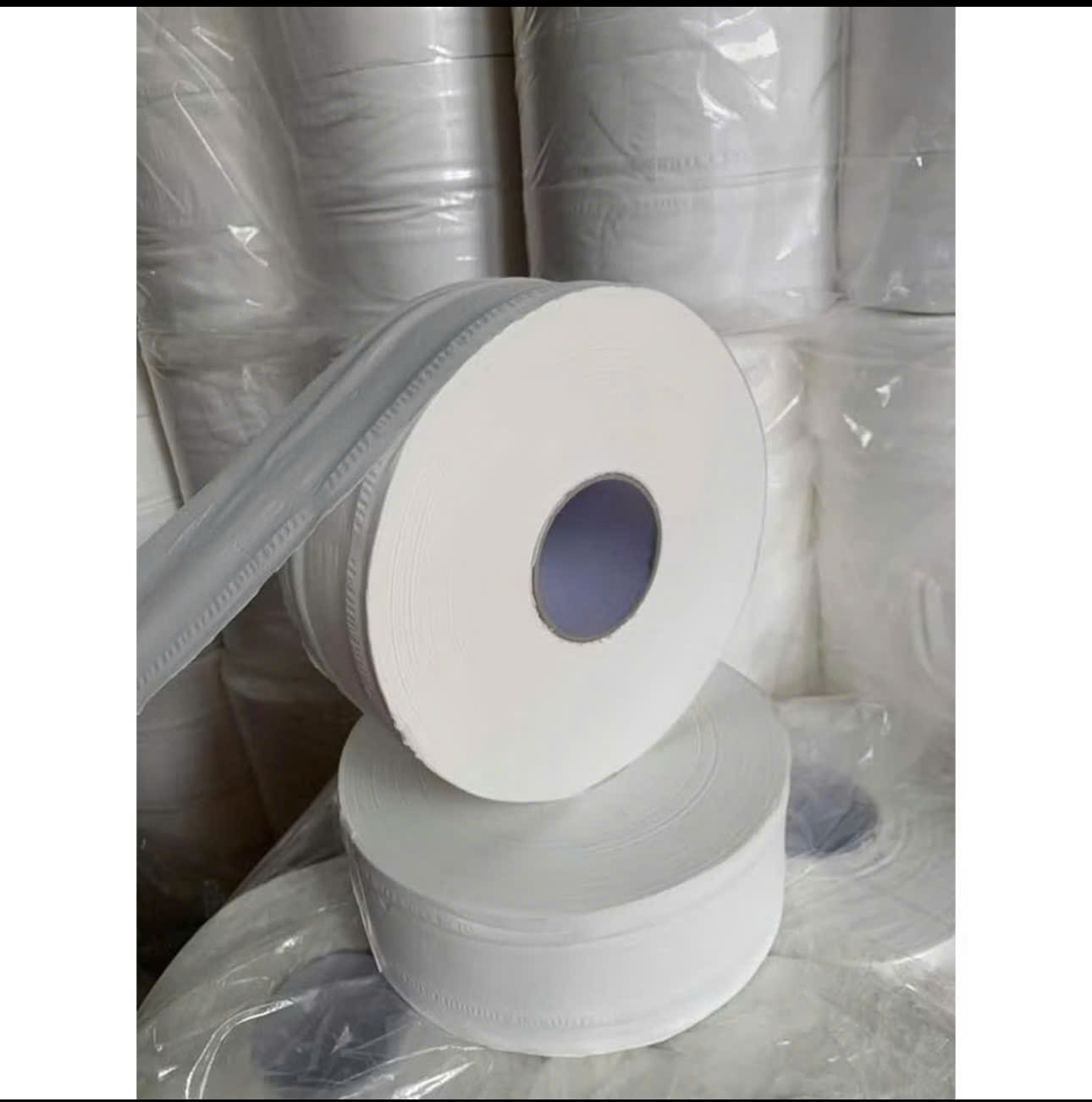 ( COMBO 5 Cuộn) Giấy Vệ Sinh Công Nghiệp KIMONO 500gr Cuộn Lớn 3 Lớp Siêu Tiết Kiệm Mềm Mịn Dai Thấm Hút