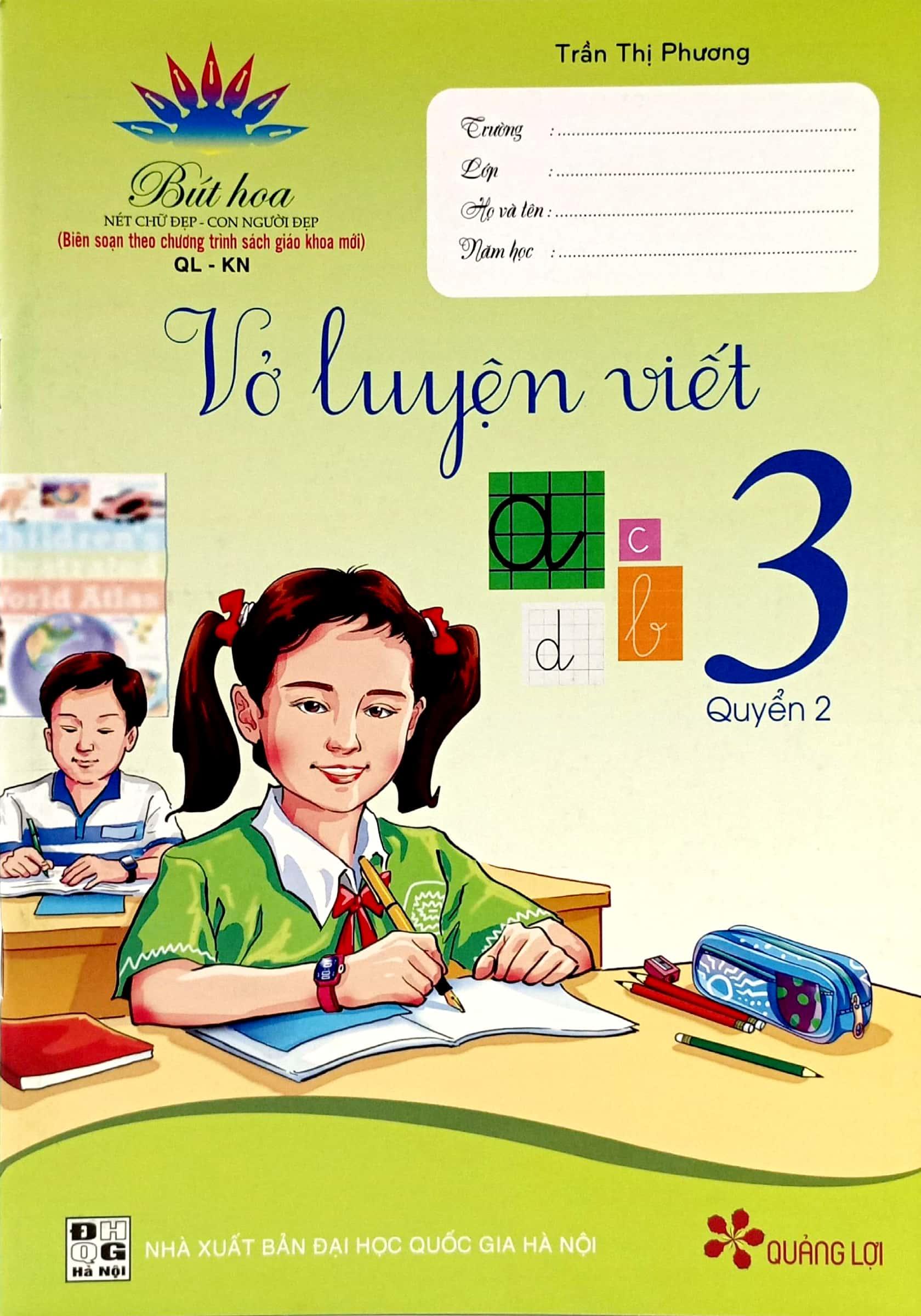 Vở Luyện Viết 3 - Tập 2