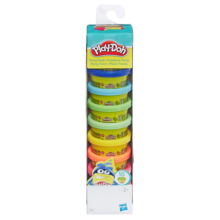 Bộ đồ chơi ống đất nặn 10 màu Play-Doh