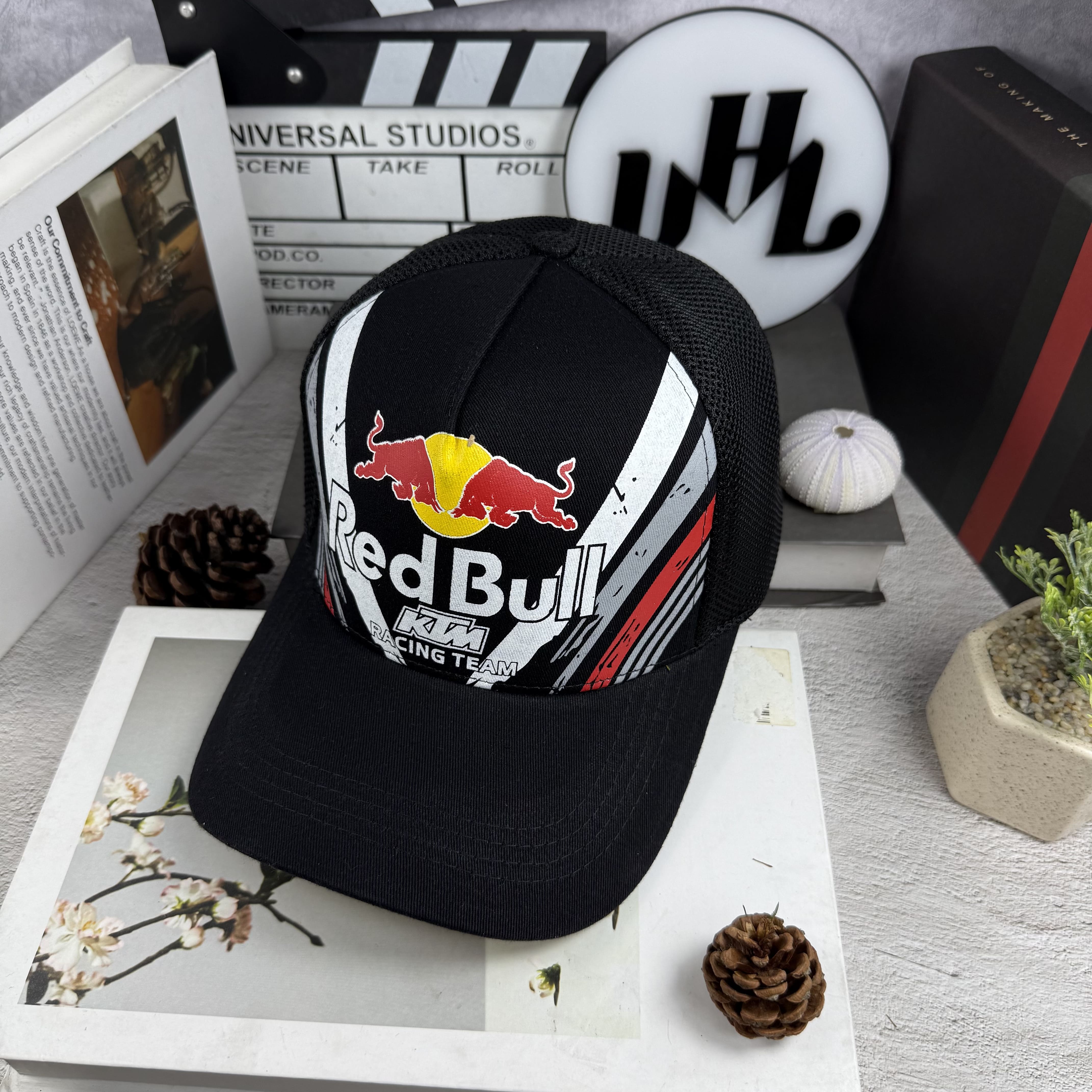 Nón Racing, mũ lưỡi trai REDBULL vải Kaki đẹp Form chuẩn (Ảnh thật)