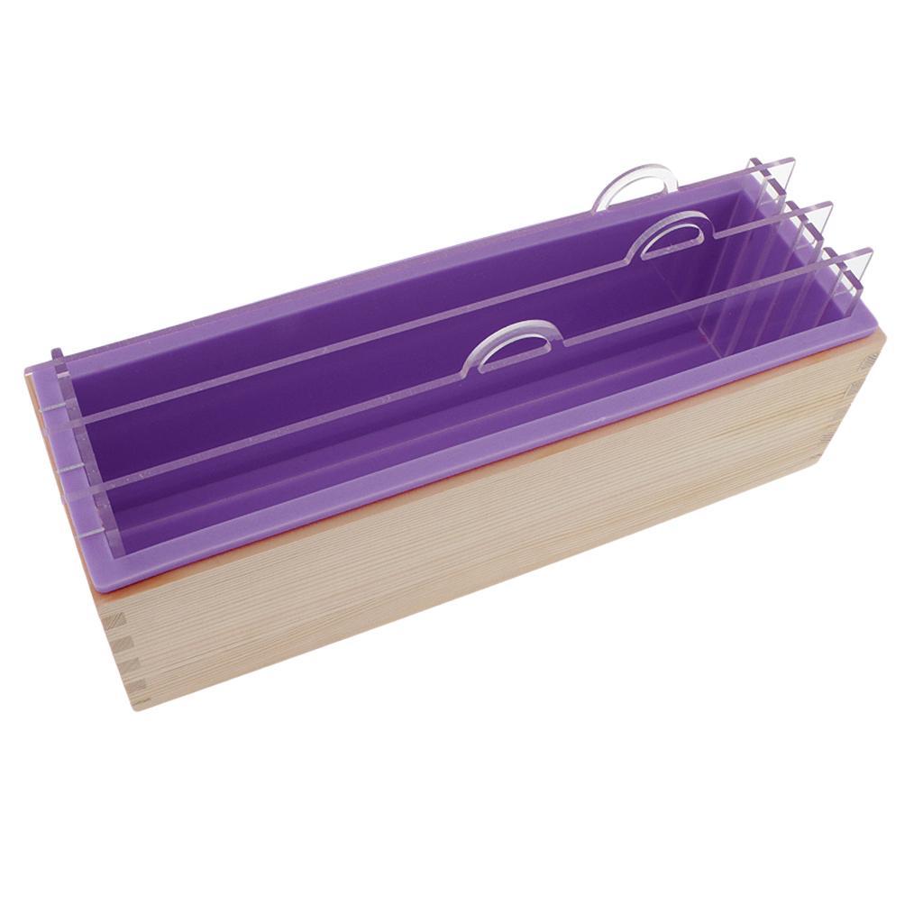 Silicone Soap  Box Acrylic Board DIY Toast Loaf Soap