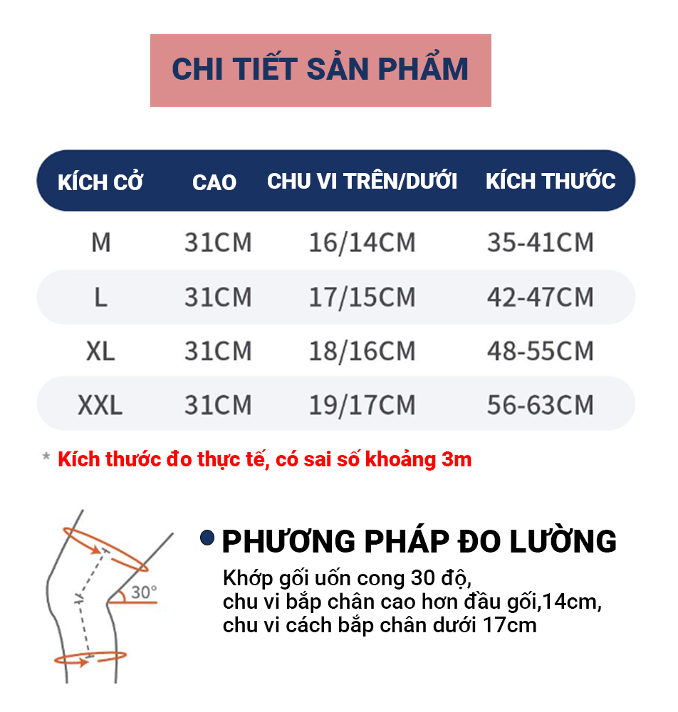 Băng Gối Thể Thao Đệm Silicone, Co Giãn 4 Chiều, Thanh Trợ Lực Lò Xo, Hỗ Trợ Bảo Vệ Xương Bánh Chè - Hàng Chính Hãng Teement
