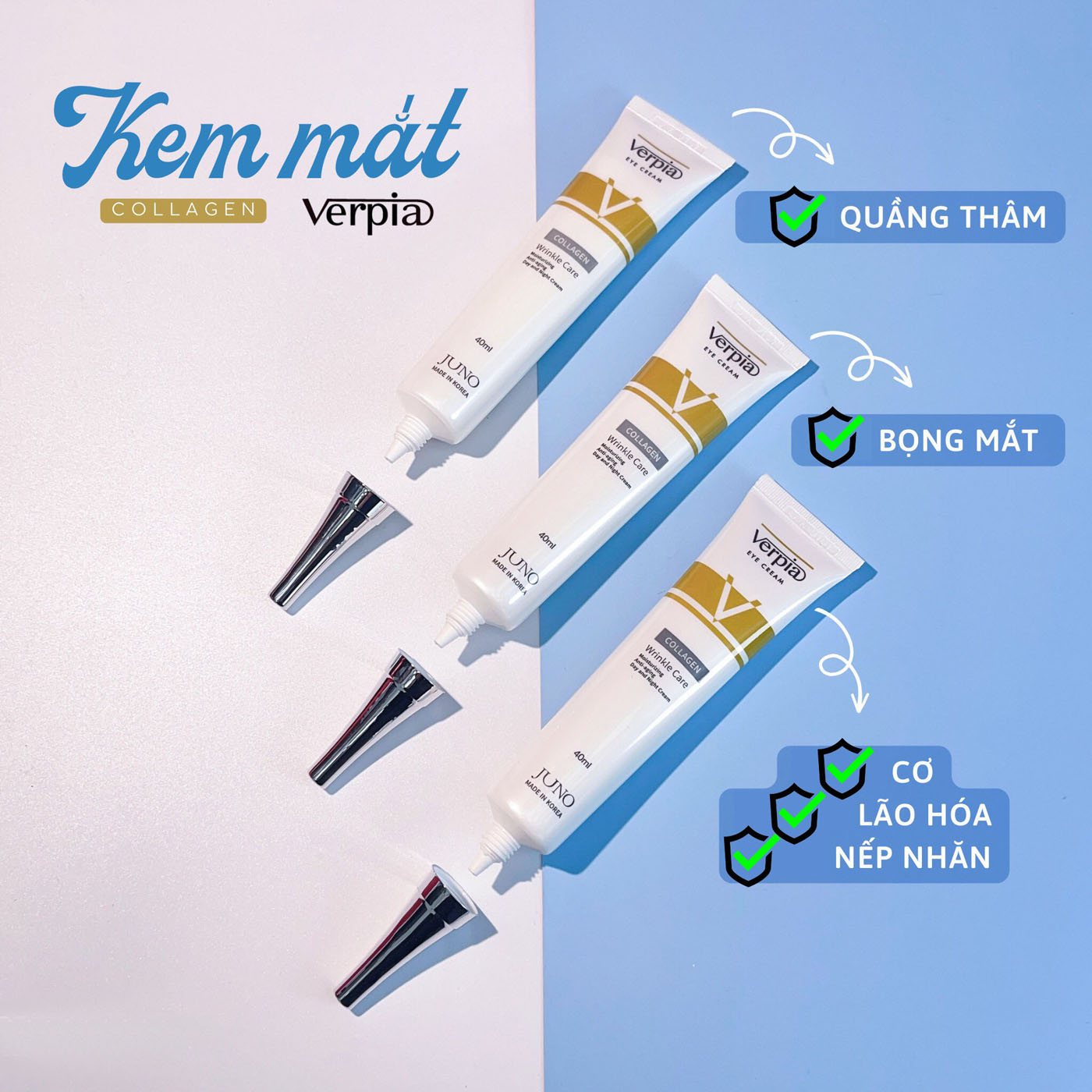 Kem mắt VERPIA COLLAGEN EYE CREAM