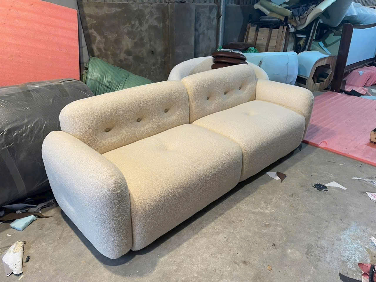 Sofa Cong hiện đại Juno Sofa KT 2m (nhiều mẫu) - Hình thực tế 100%