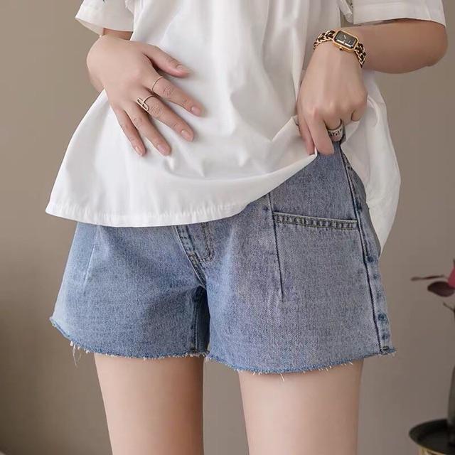 quần short denim mỏng cho mẹ bầu- hàng quảng châu shop(sẵn hàng giao ngay )