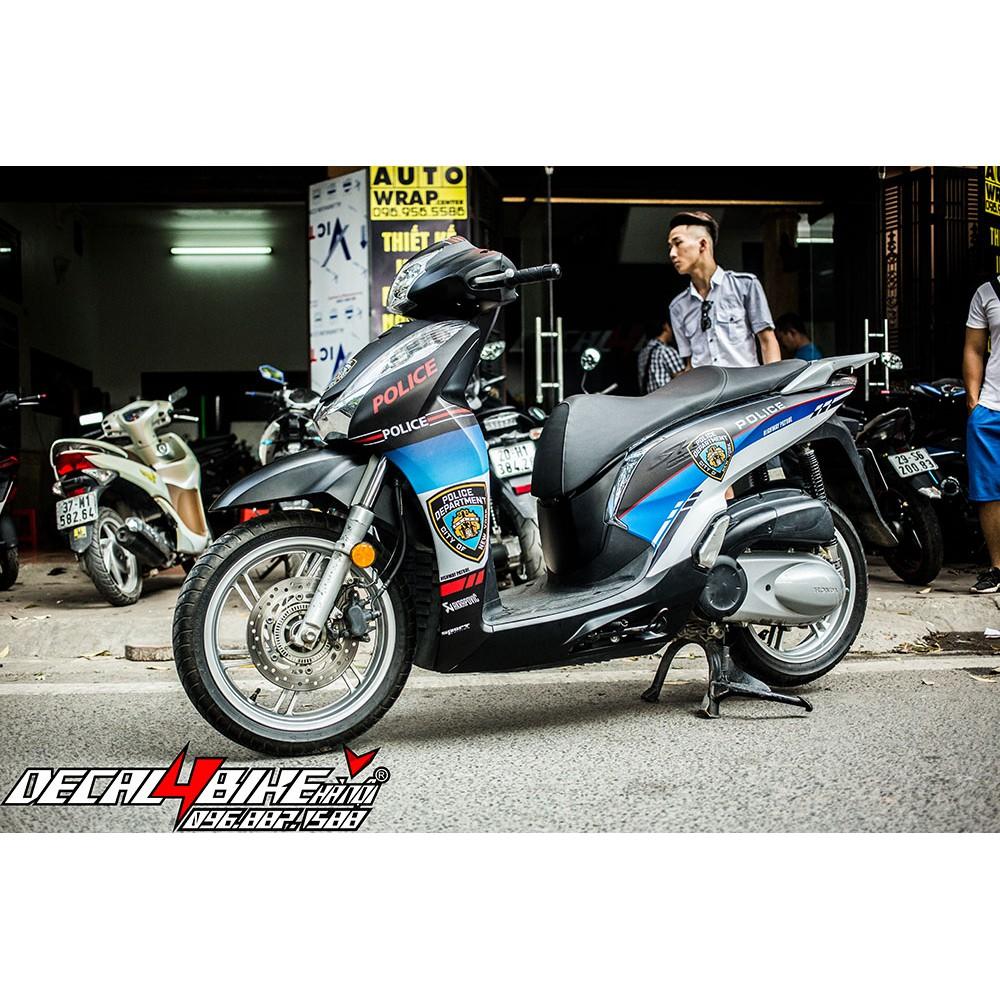 Tem trùm dành cho xe Tem xe SH 300i Police