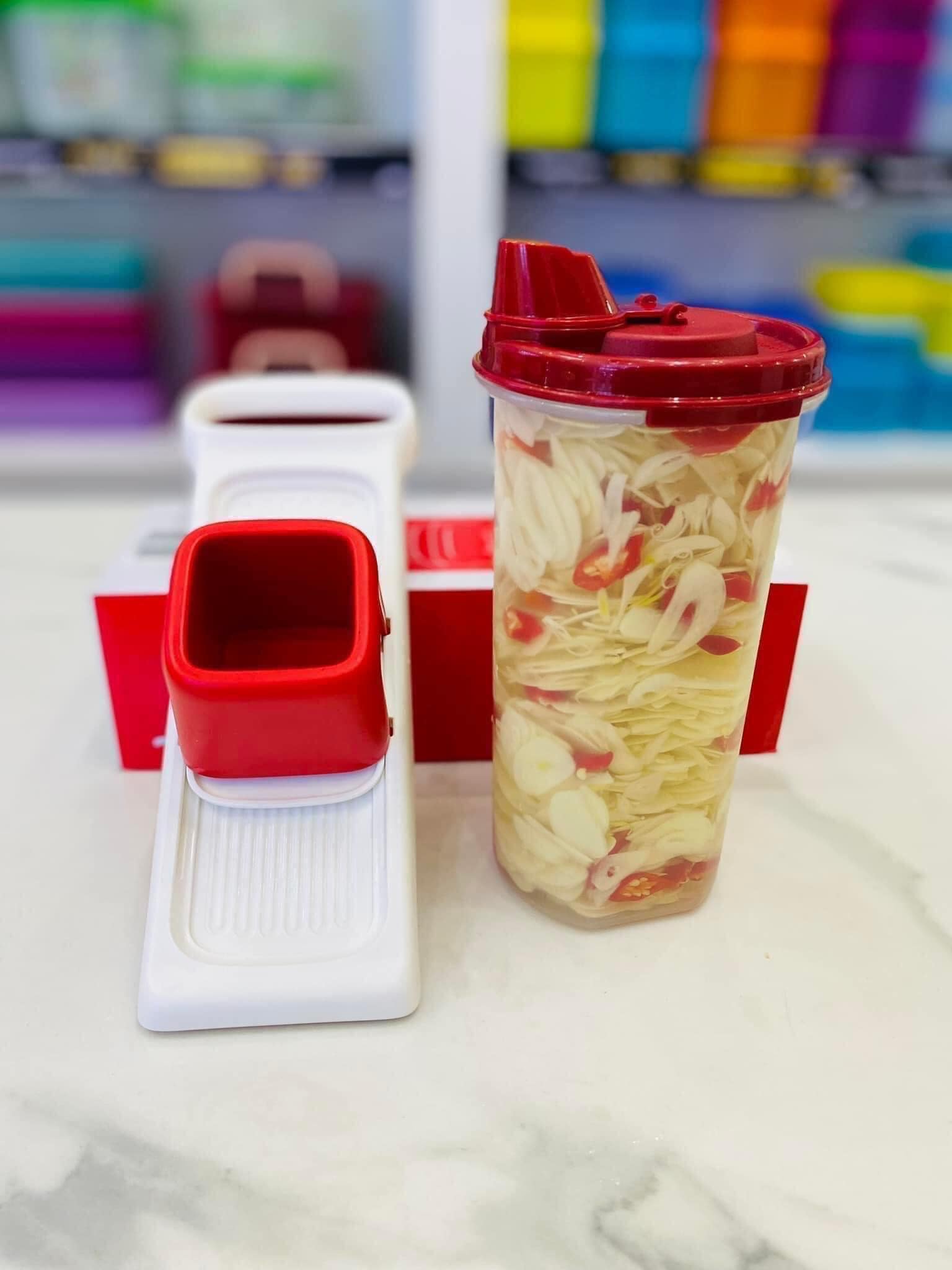 Dụng Cụ Bào Mỏng Hành Tỏi, Thực Phẩm, Dao Bào Mando Speedy Tupperware