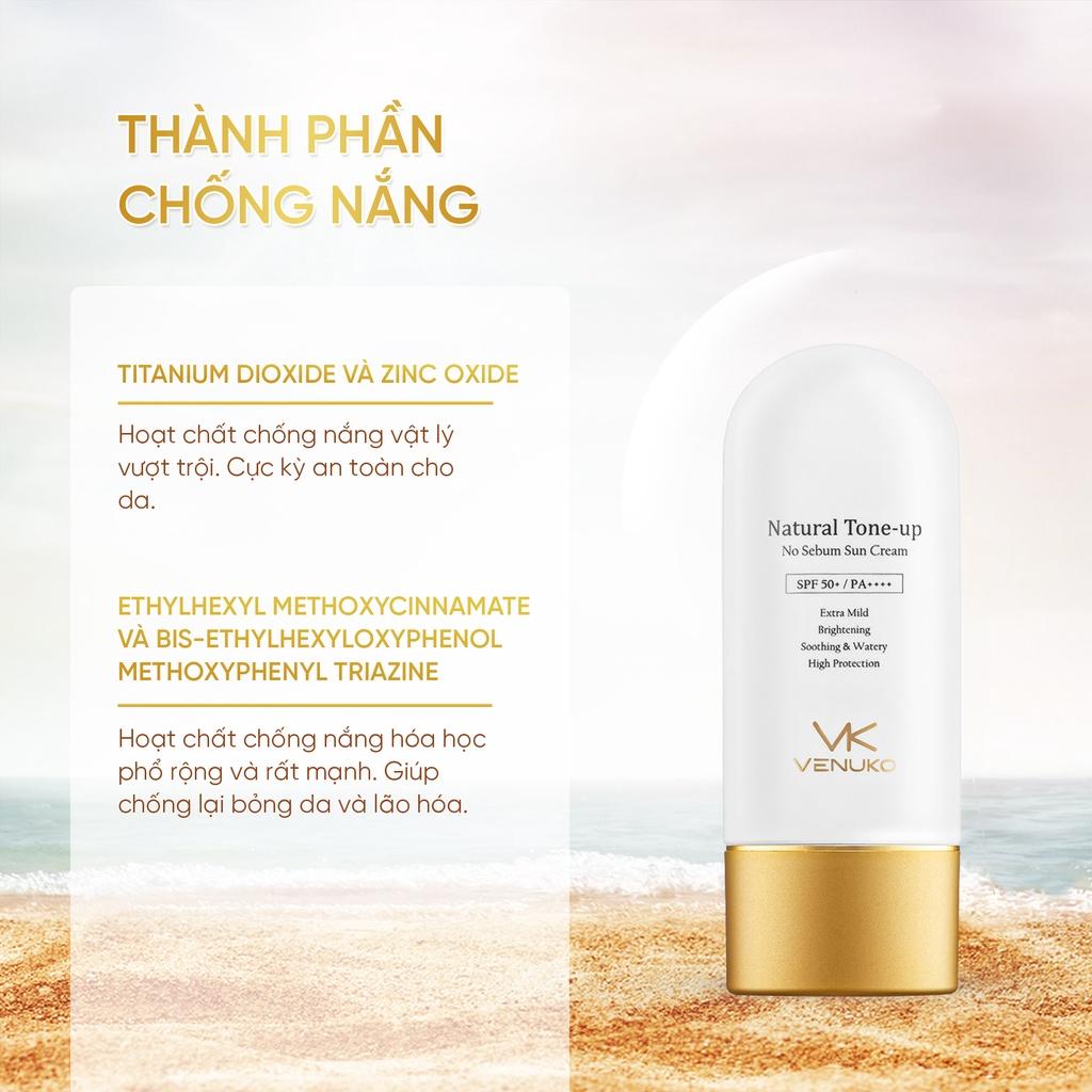 10 x Mặt nạ thải độc Venuko 30 ml+ Tinh chất Exo 50ml+ Kem chống nắng nâng tone da Venuko 60ml