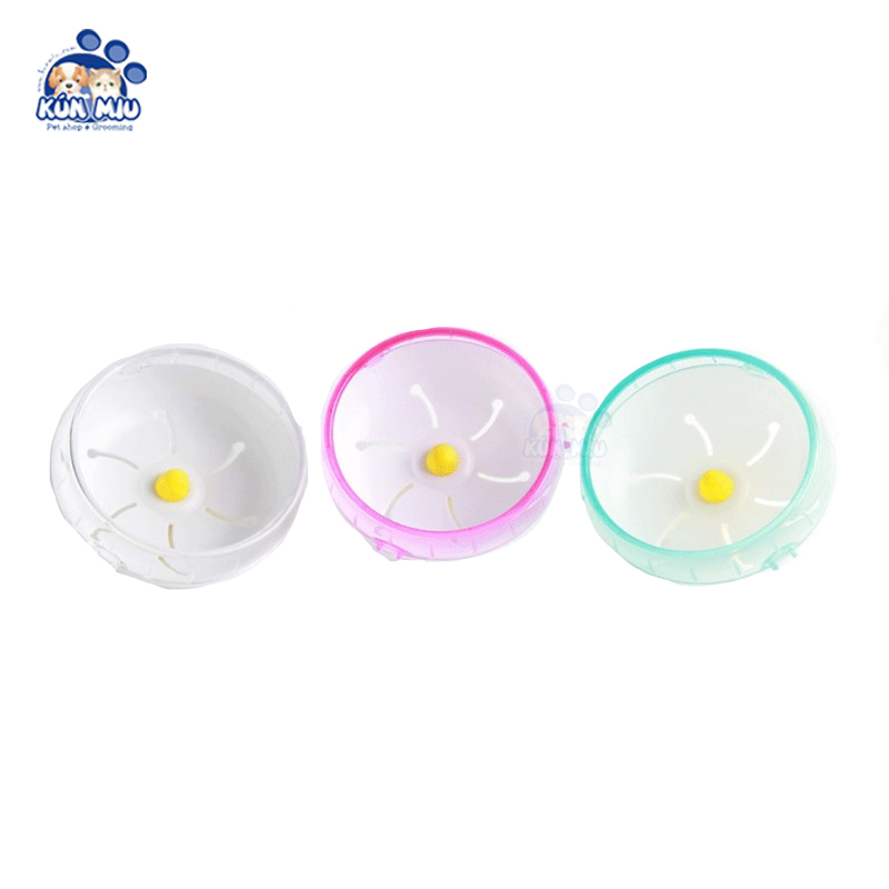 Vòng quay tập chạy gắn lồng chuồng cho Hamster