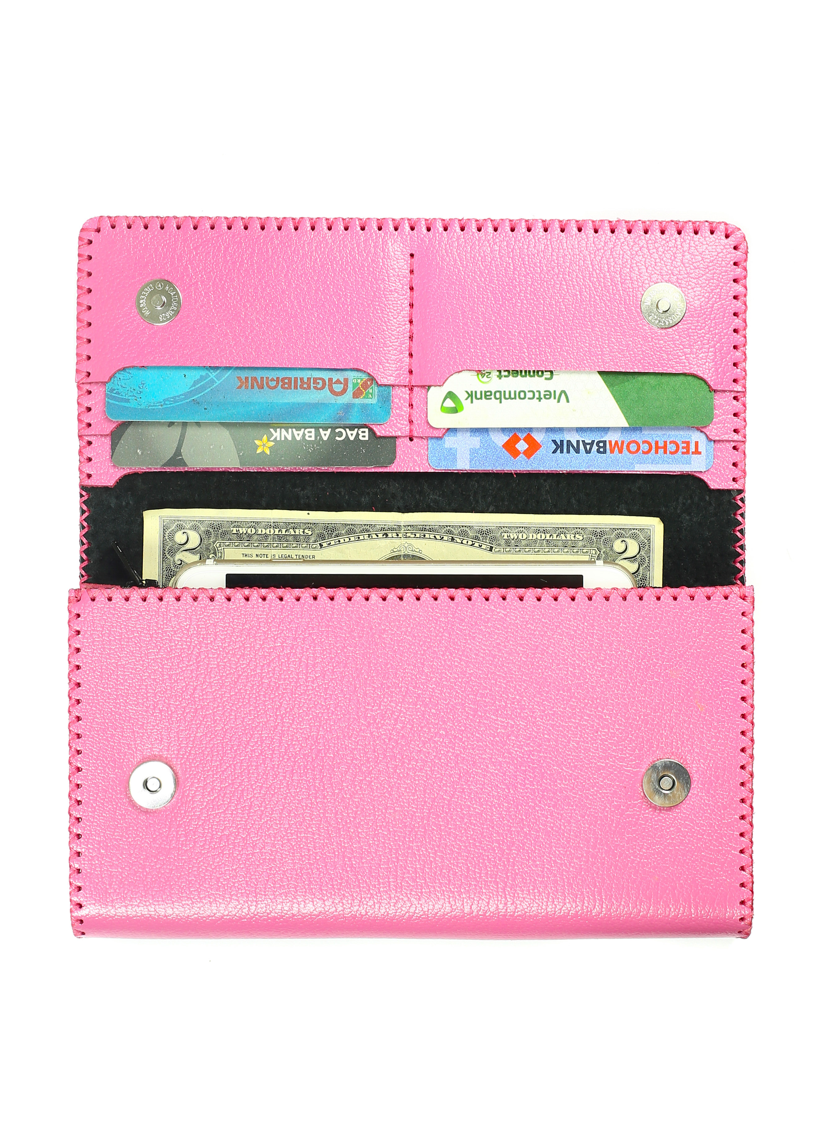 Ví Bóp Nữ Da Bò Thật Cầm Tay Clutch Handmade Cao Cấp Galaxy Store GVNUA06 - Hàng Chính Hãng
