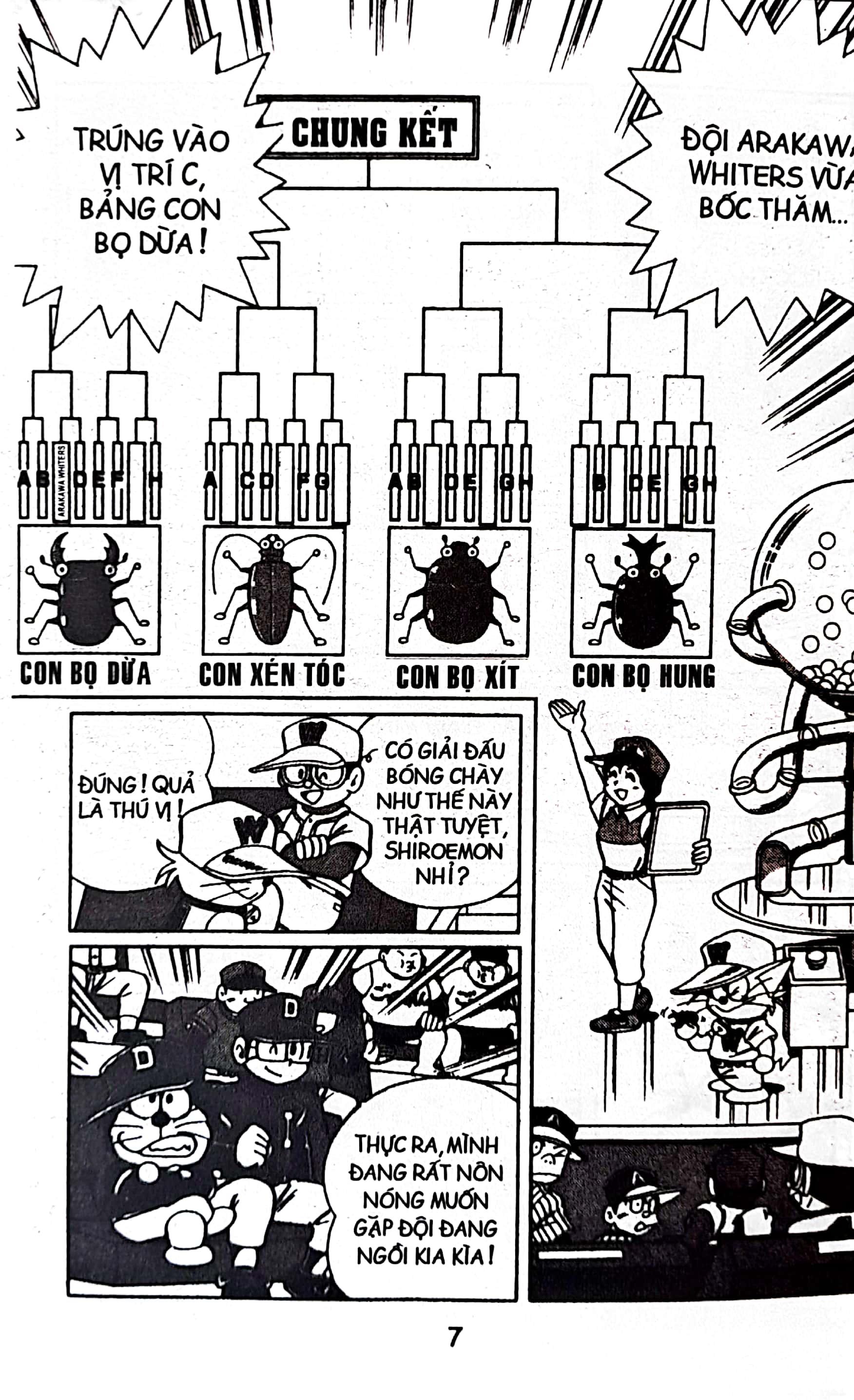 Doraemon Bóng Chày - Truyền Kì Về Bóng Chày Siêu Cấp - Tập 6 (Tái Bản 2023)