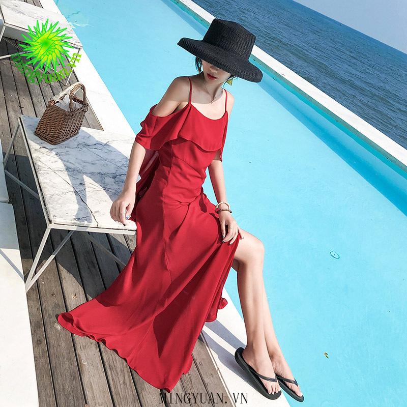 Đầm Voan Dáng Ôm Thời Trang Đáng Yêu Cho Nữ