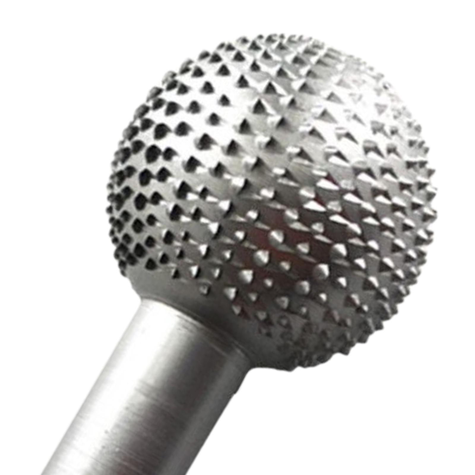 Sphere Rotary Burr Polishing Engraving Woodworking Attachment for Woodwork