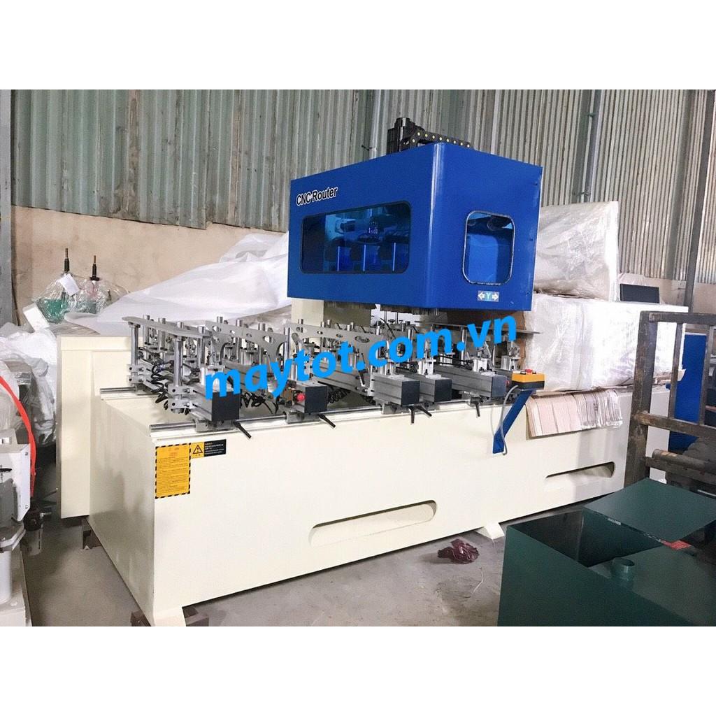 máy khoan mộng âm CNC 4 đầu