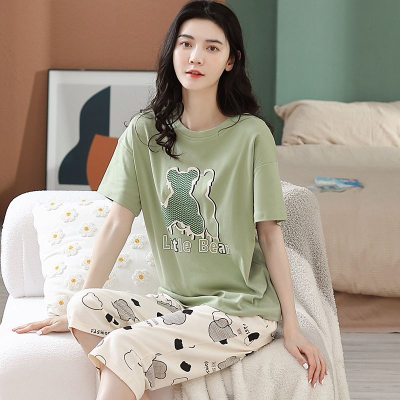 Quần áo mặc nhà cotton 5605