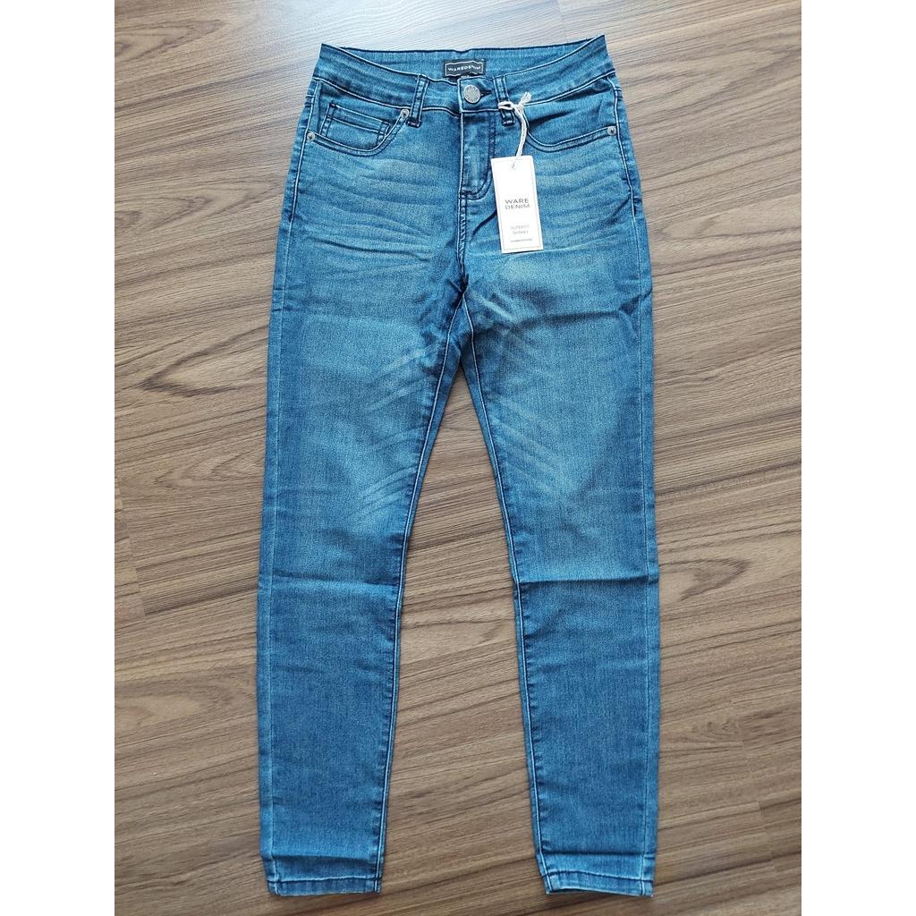 Quần jean nữ VNXK chất vải mềm co giãn
