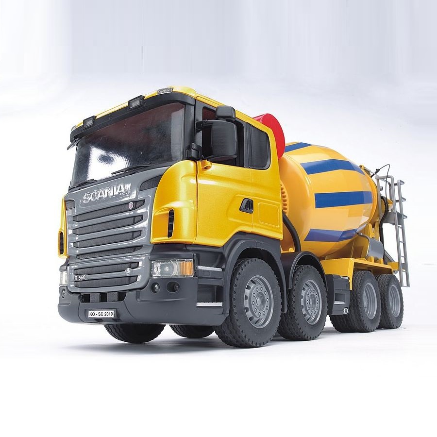 Đồ Chơi Mô Hình Tỷ Lệ 1:16 Xe Trộn Xi Măng SCANIA - Bruder BRU03554