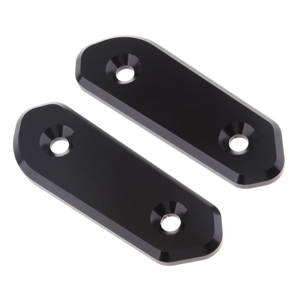 Pair Motorcycle Rearview Mirror Adapter Holder Mount Brackets For Yamaha R15
