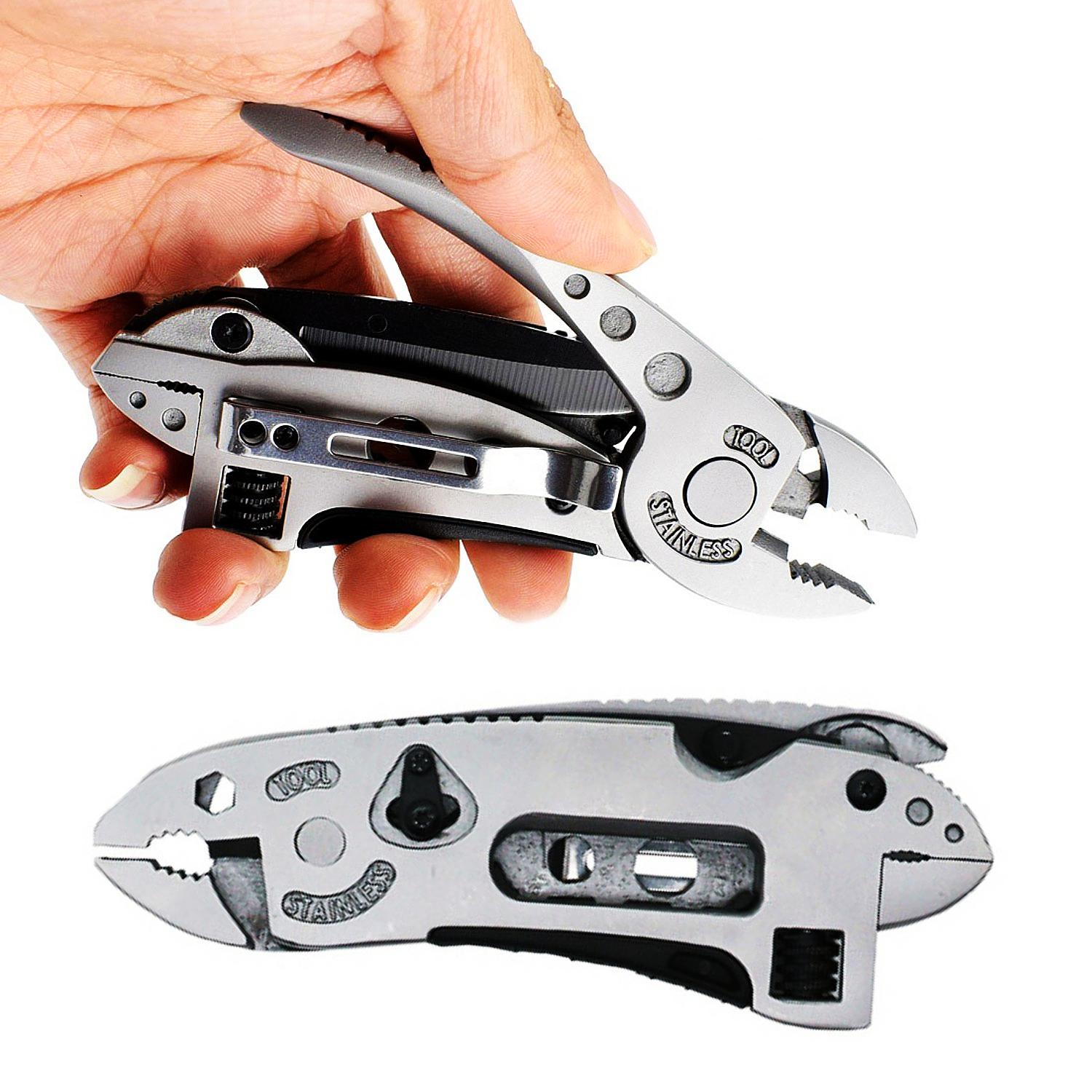 Kềm 13 chức năng,Bộ Kìm, dao, cờ lê, tô vít mini đa năng, Kìm đa năng ngoài trời, Kìm Cắm Trại Lưỡi Cờ Lê đa năng, Kìm ngoài trời đa chức năng