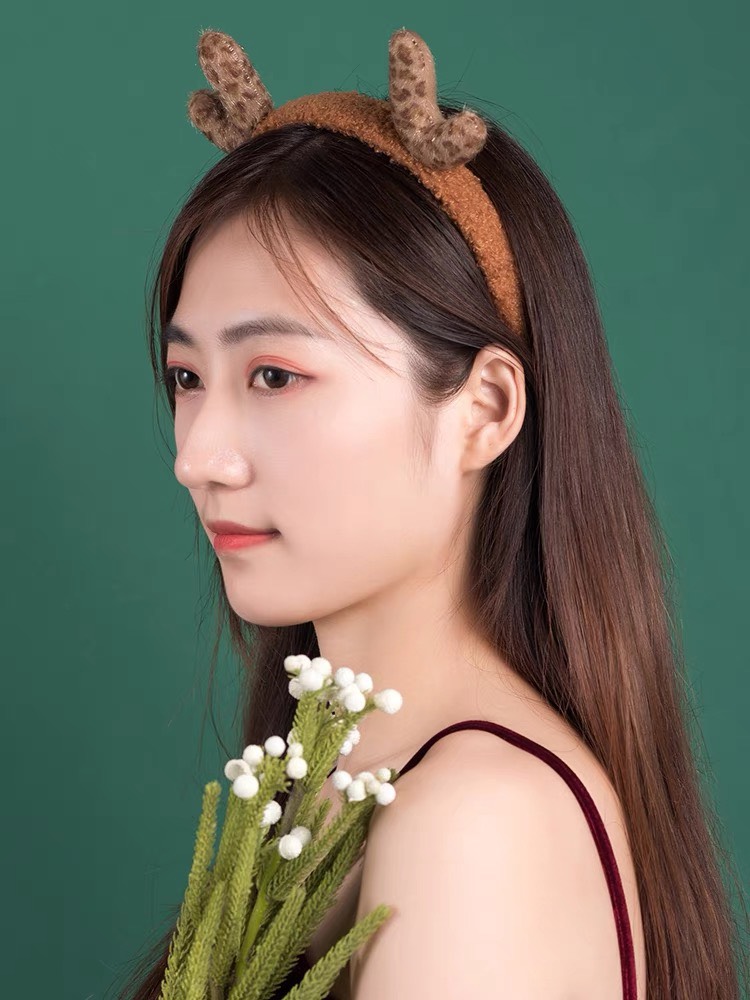 Bờm Cài Tóc Tuần Lộc KuTe Cho Nữ