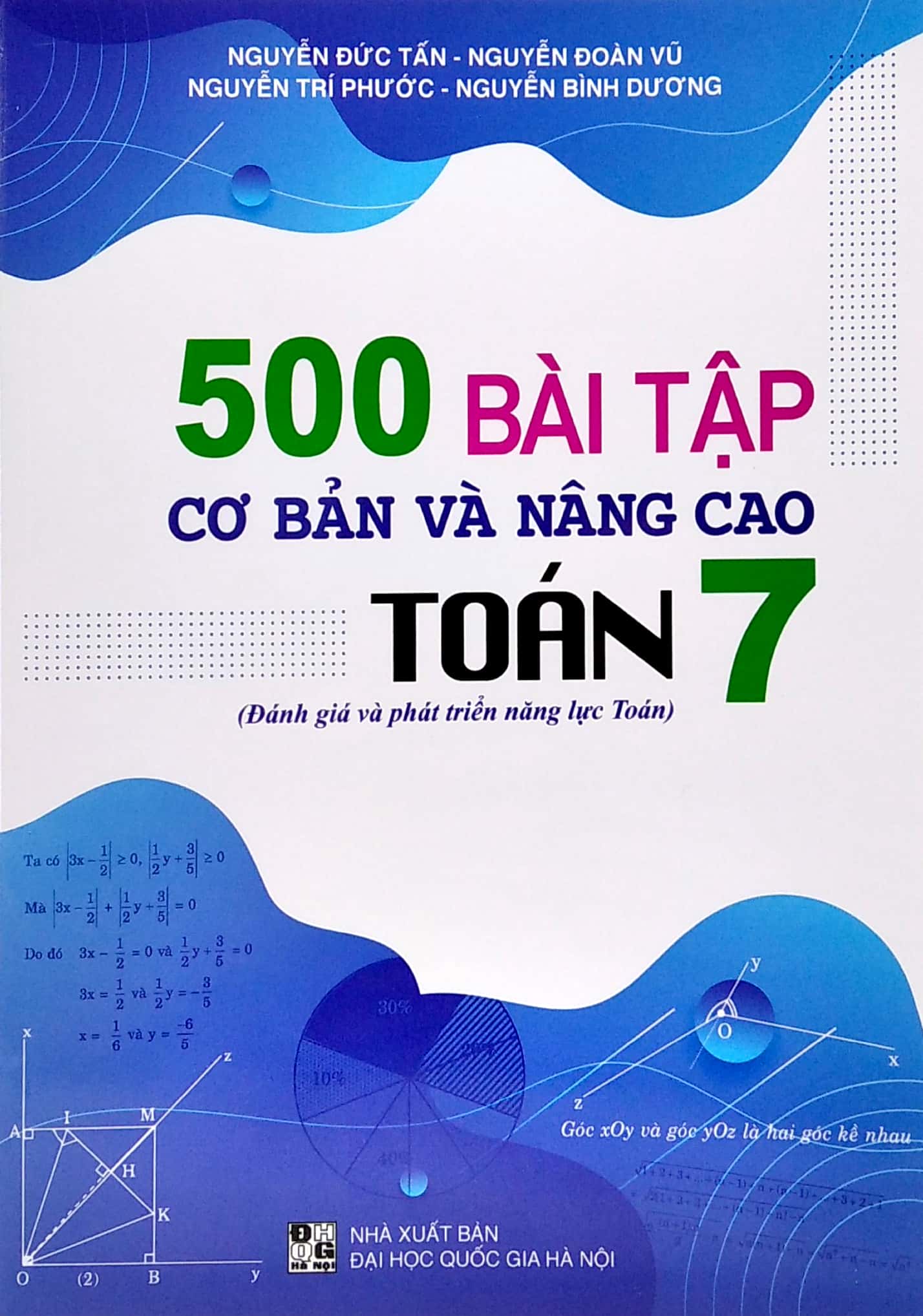 Sách - 500 bài tập cơ bản và nâng cao toán 7