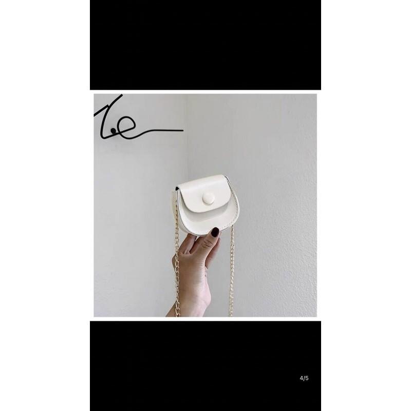 Túi xách nữ mini dây xích thời trang